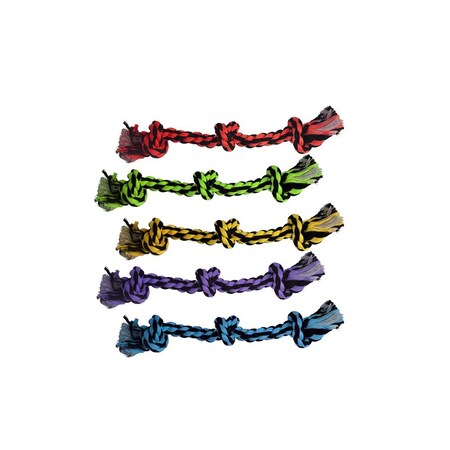 Multipet PET TOY 3-KNOT ROPE 15""L 29515